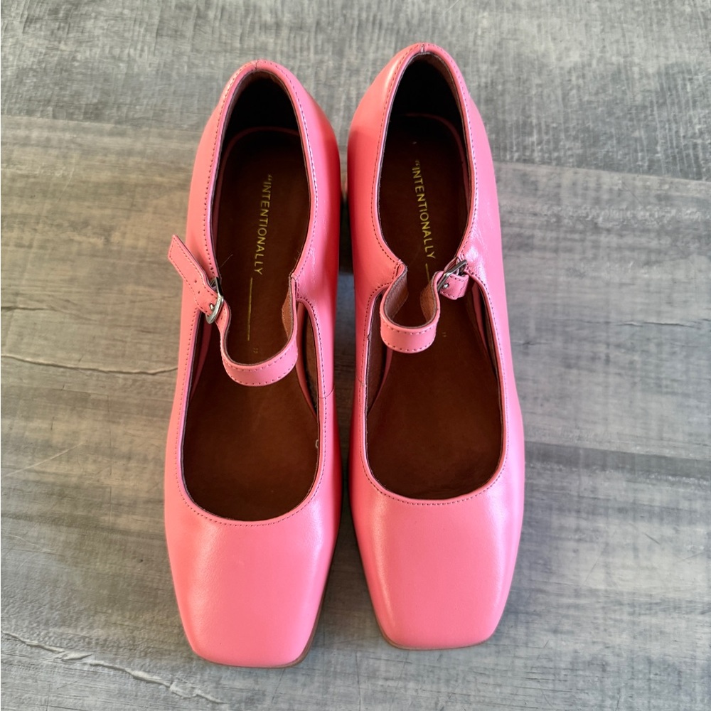 INTENTIONALLY BLANK Pink Mary-Jane Shoes (BRAND NEW)